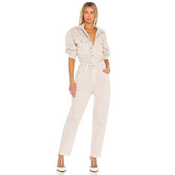 Citizens of Humanity Liu Utility Jumpsuit in Desert Haze Size Small - Picture 1 of 7